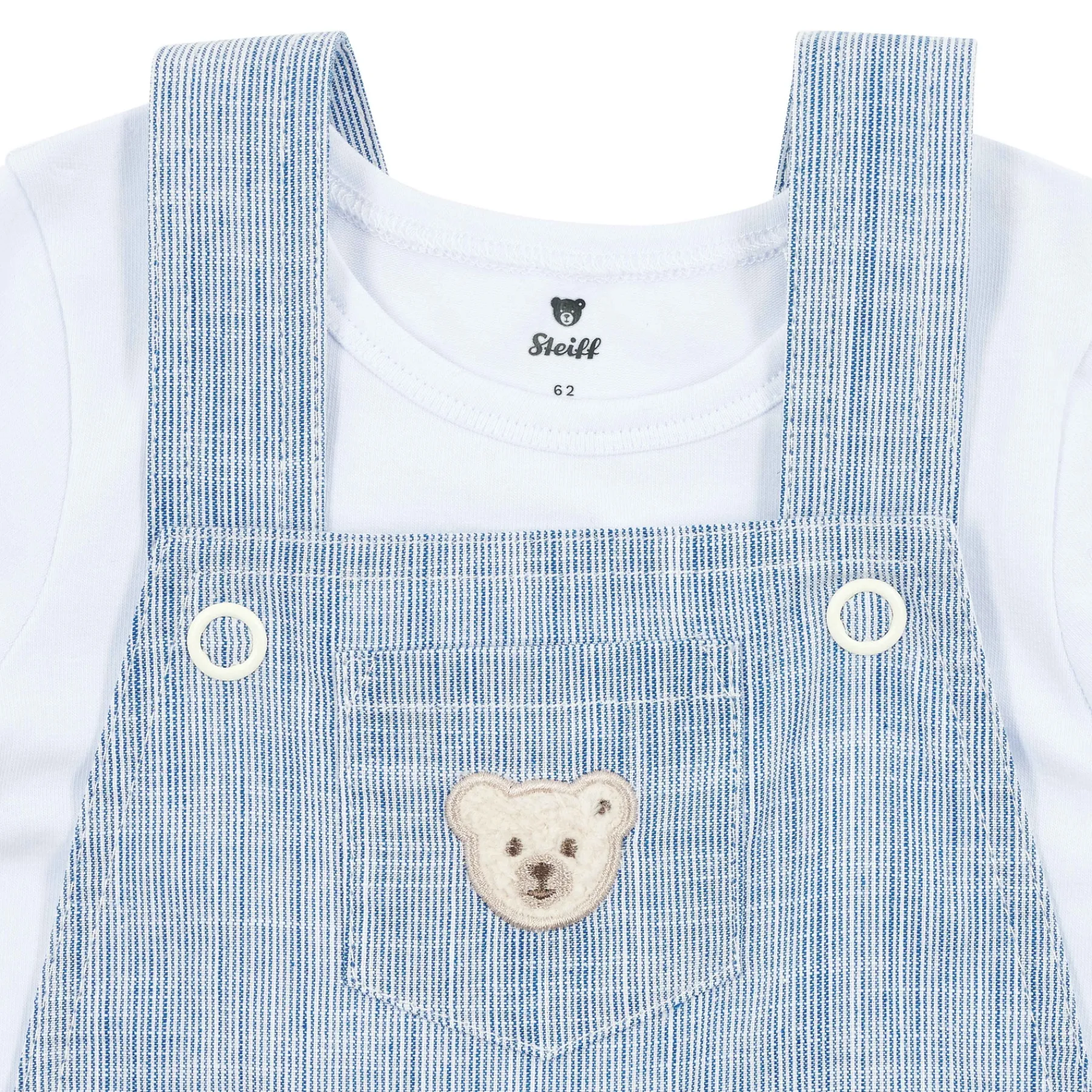 Steiff Pantalons Et Jeans|T-shirts À Manches Longues Et Courtes*Ensemble short + T-shirt, bleu foncé pour Garçons