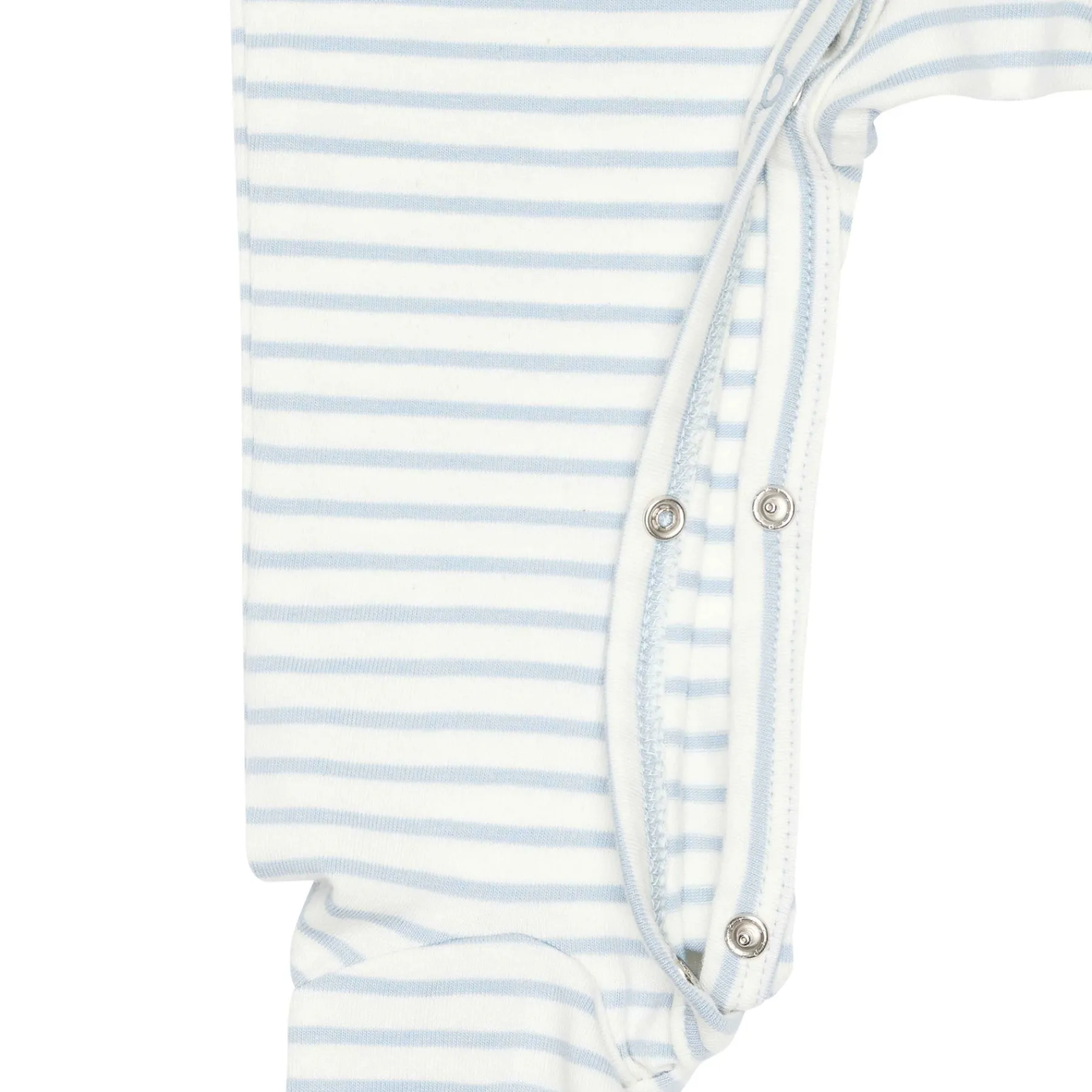 Steiff Vêtements De Bébé Certifiés Gots|Corps, Barboteuse Et Combinaisons*Grenouillère manches longues GOTS, bleu clair