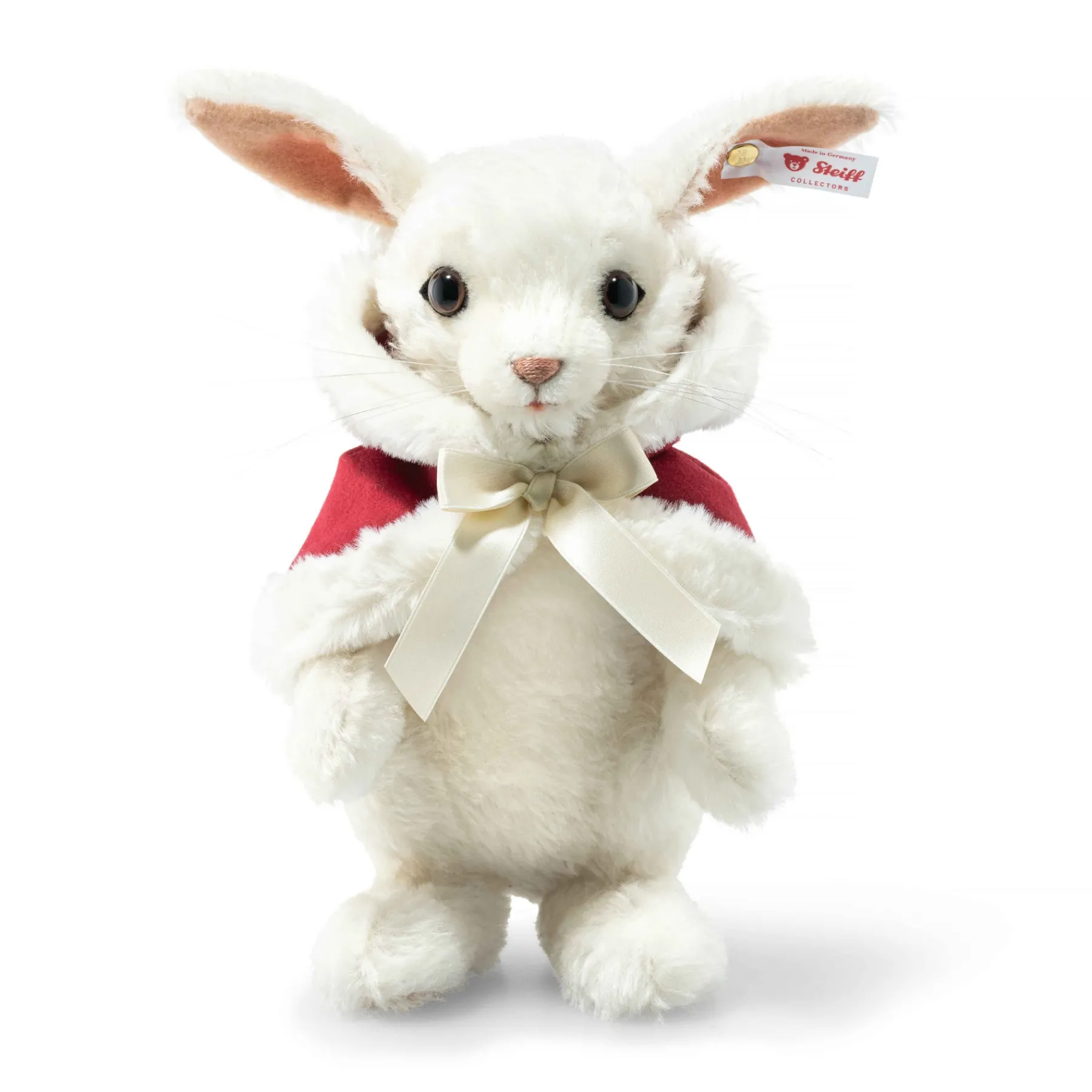 Steiff Édition Limitée*Lapin de Noël, 22 cm, blanc
