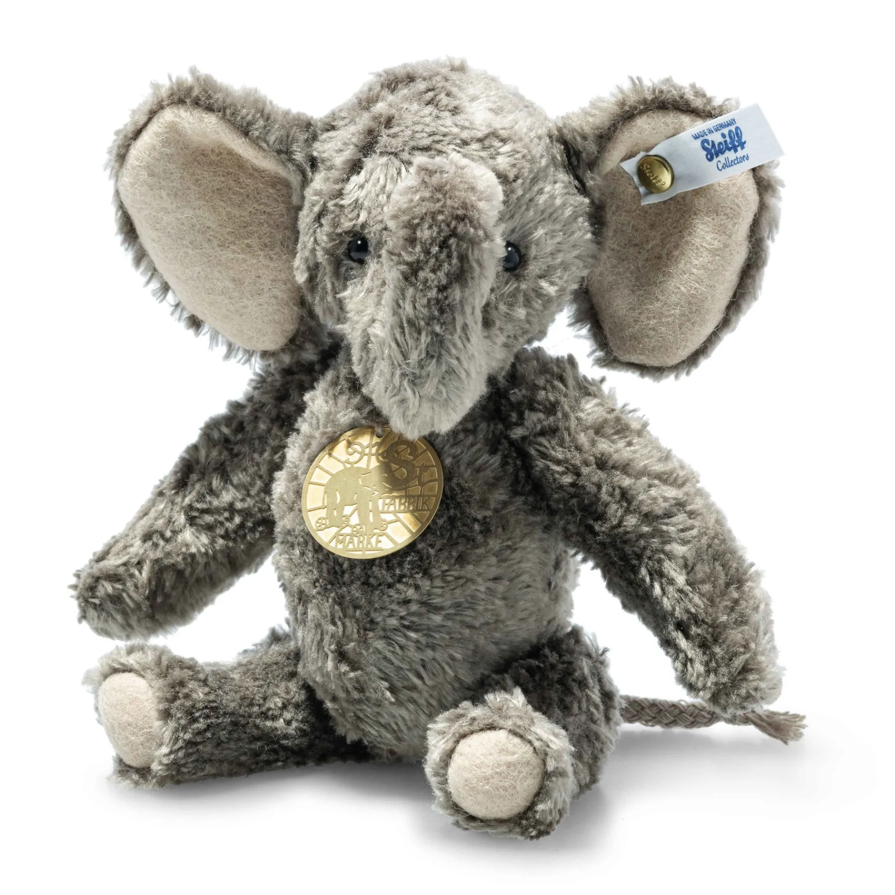 Steiff Collection Classique*Éléphant Bombax, 15 cm, gris clair