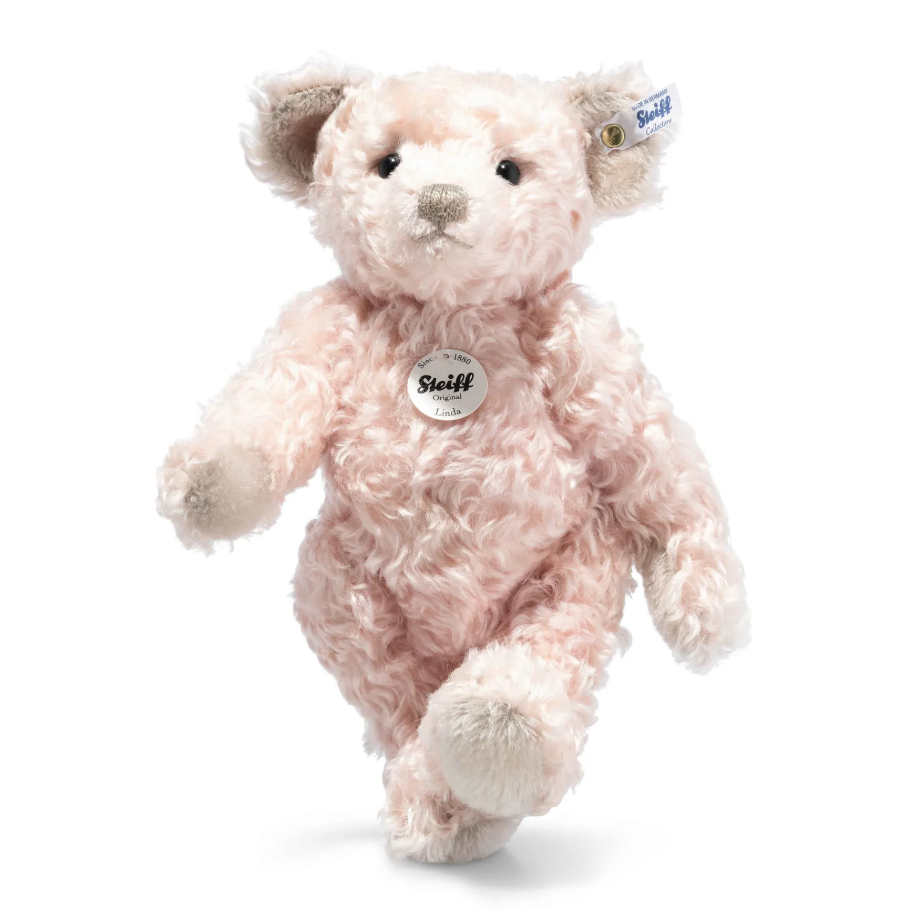 Steiff Collection Classique|Naissance Et Baptême*Ours Teddy classique Linda, 30 cm, rose pâle