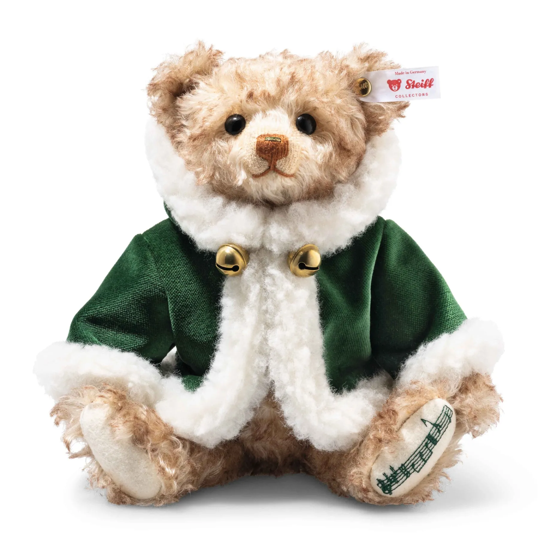 Steiff Édition Limitée*Ours Teddy de Noël, 28 cm, brun clair