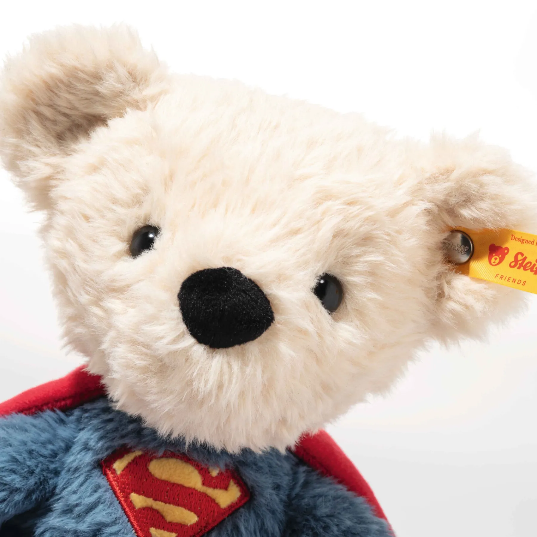 Enfant Steiff Anniversaire|Oursons Teddy Pour Les Enfants*Ours Teddy Superman, 29 cm, multicolore