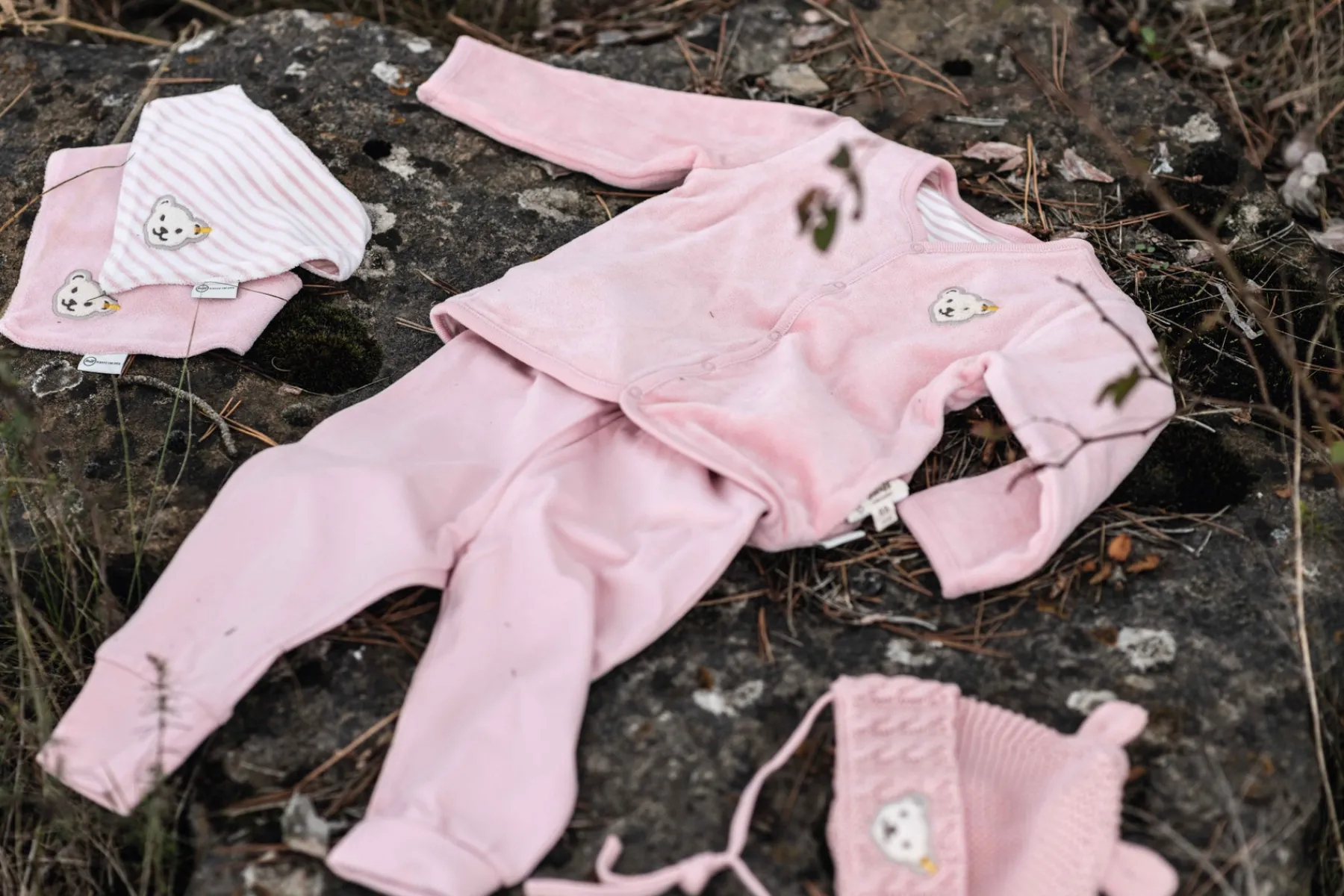 Steiff Vêtements De Bébé Certifiés Gots|Pantalons Et Jeans*Pantalon de jogging GOTS, pâle