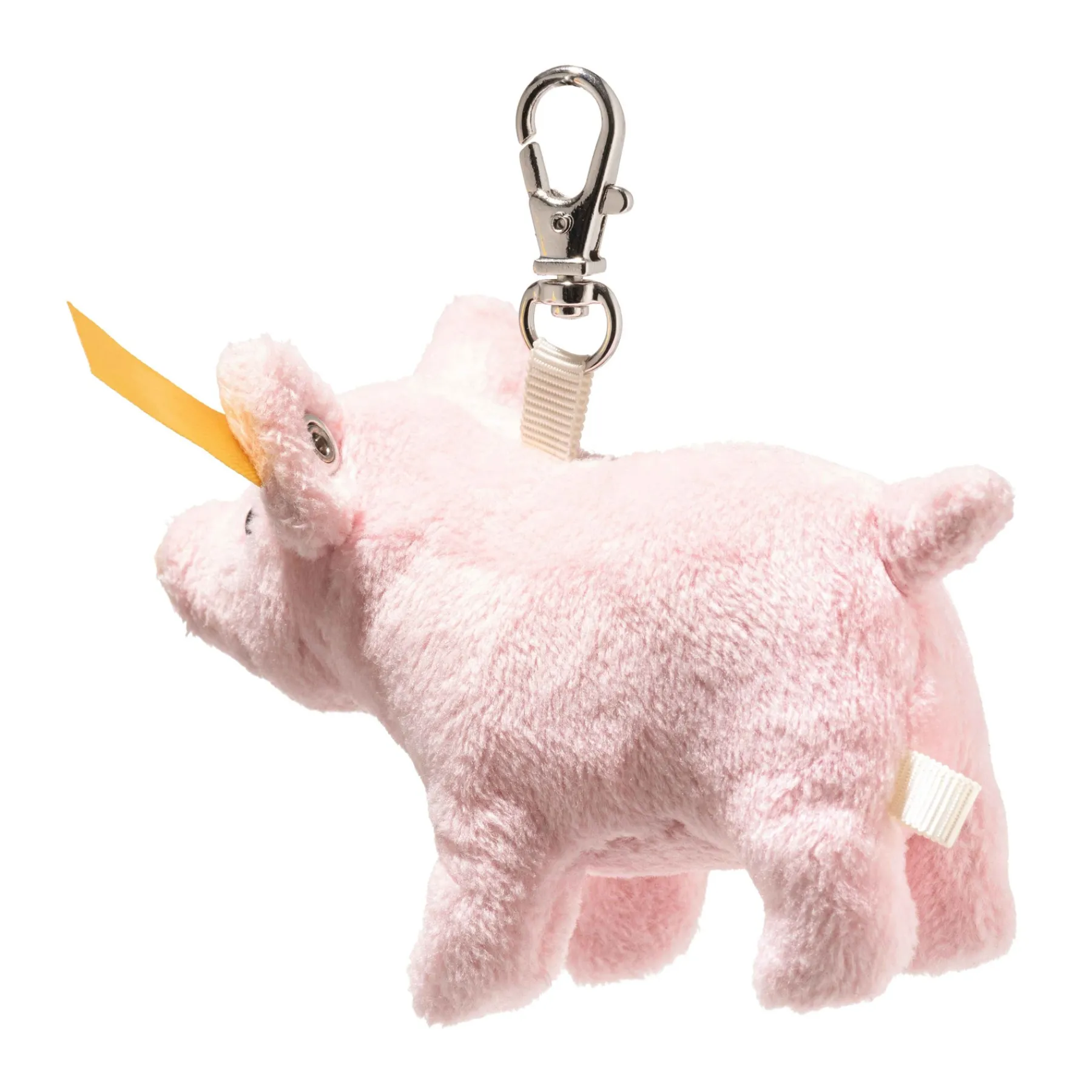 Enfant Steiff Porte-clès|Les Porte-bonheur*Pendentif cochon porte-bonheur, 9 cm, rose pâle