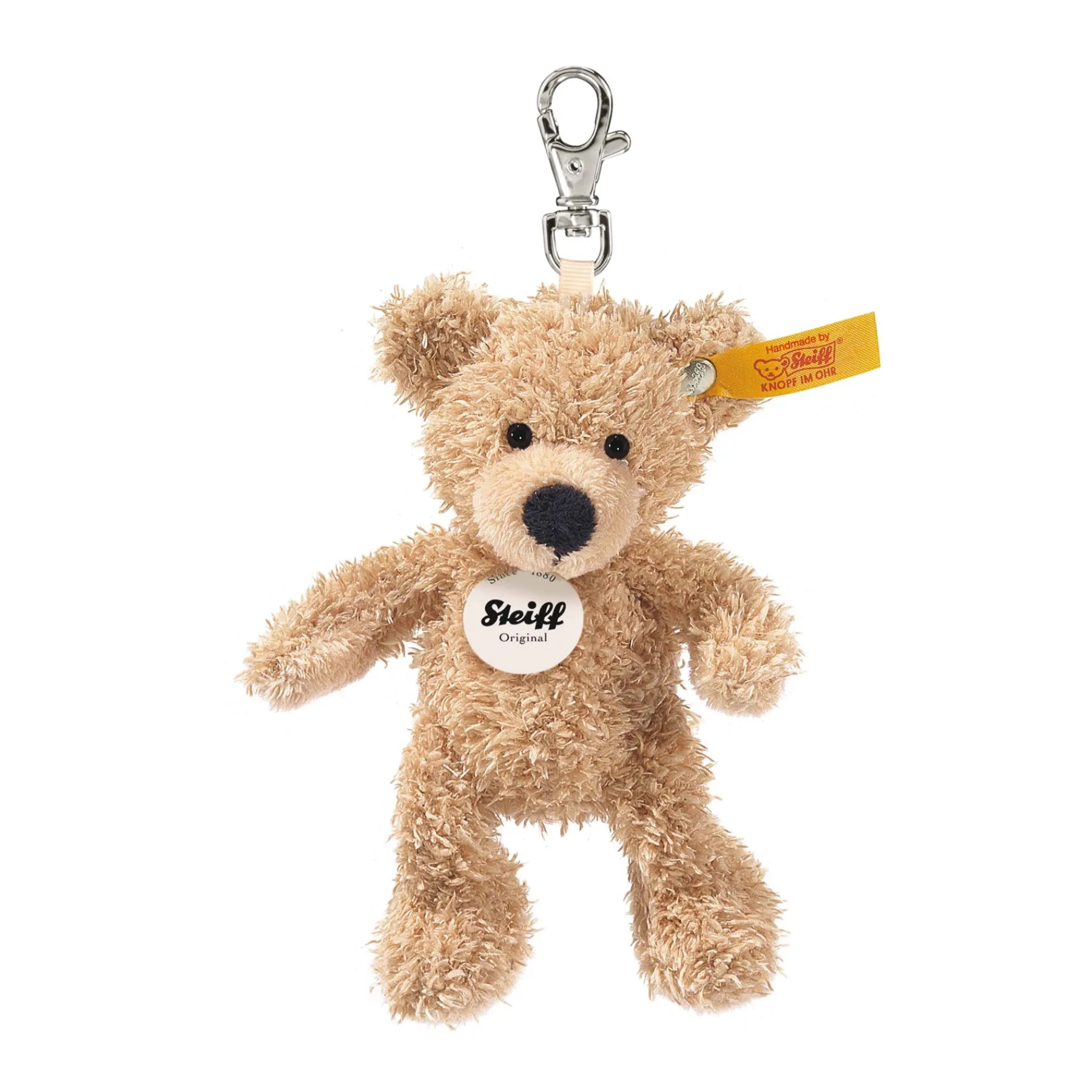 Enfant Steiff Porte-clès|Friends*Pendentif ours Teddy Fynn, 12 cm, beige