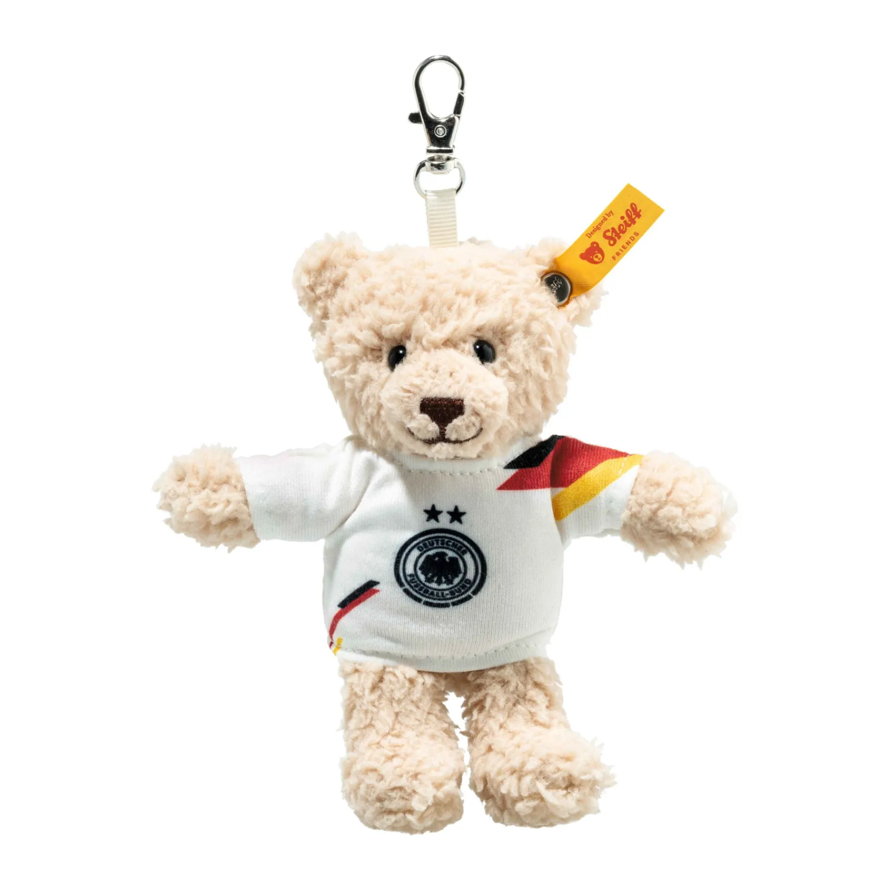 Enfant Steiff Porte-clès|Oursons Teddy Pour Les Enfants*Pendentif ours Teddy Mila DFB édition, 12 cm, beige