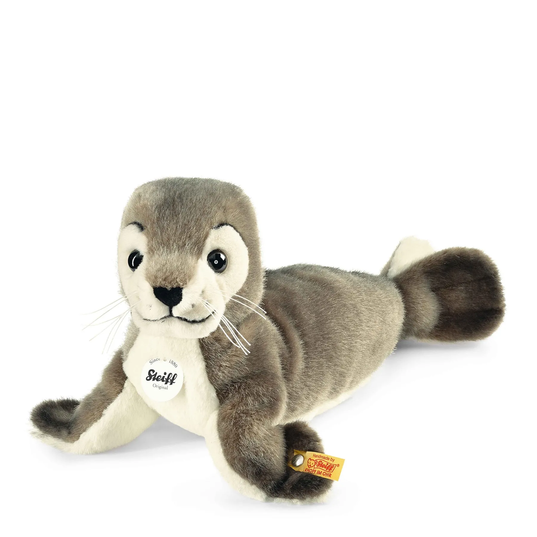 Enfant Steiff Peluches Pour Enfants*Phoque Robby, 30 cm, gris foncé