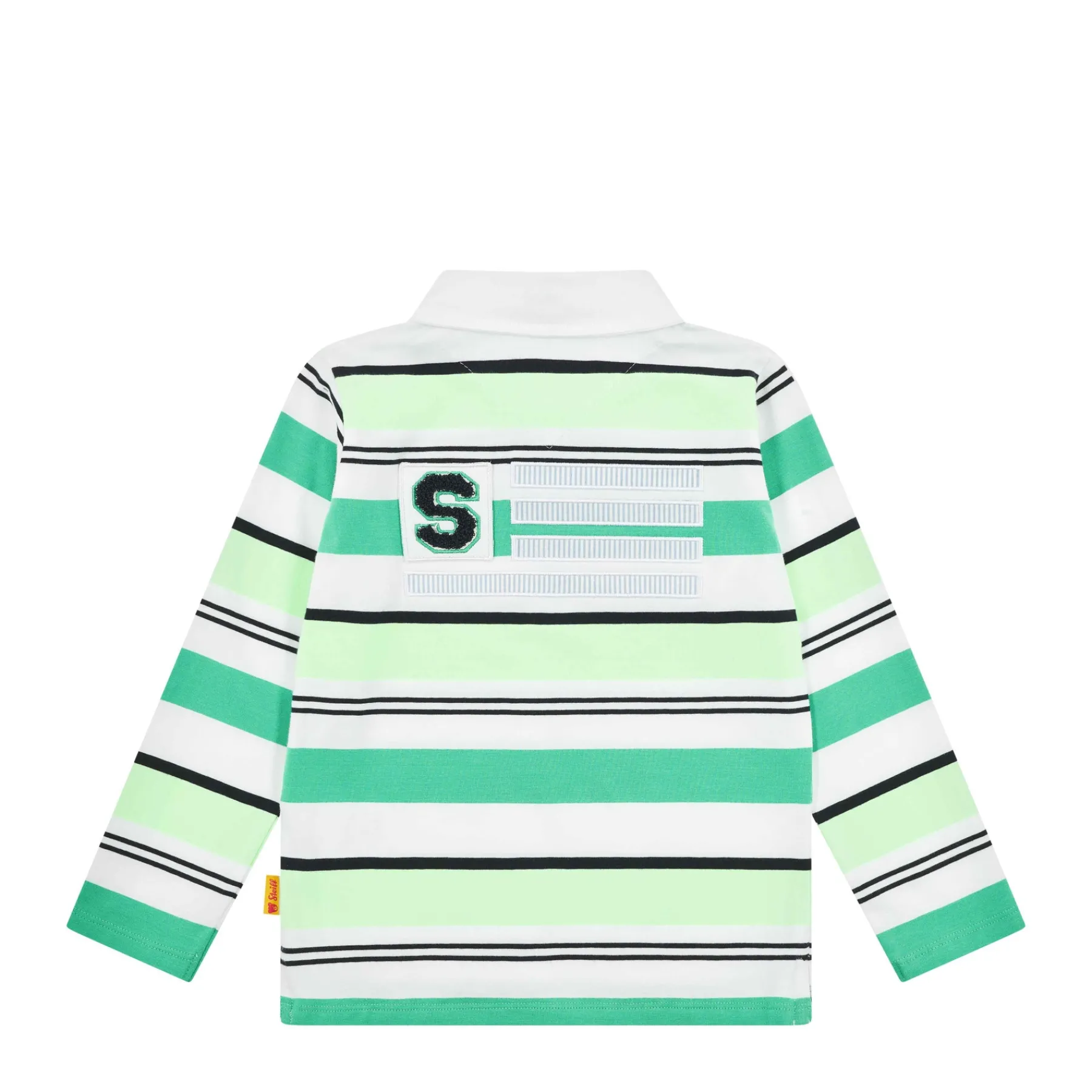 Enfant Steiff T-shirts À Manches Longues Et Courtes*Polo manches longues, vert clair pour Garçons