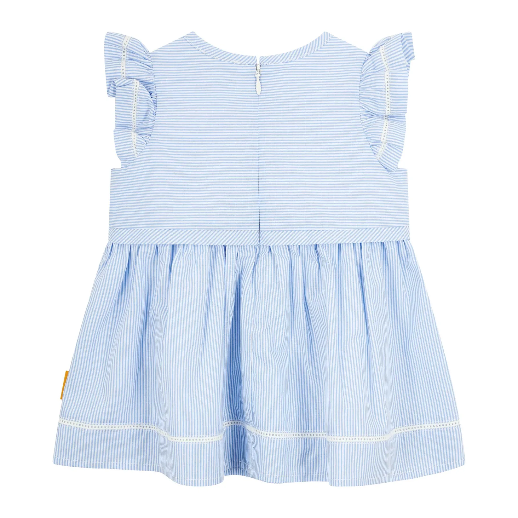 Steiff Bébé Filles (taille 56-80)*Robe, bleu clair pour Filles