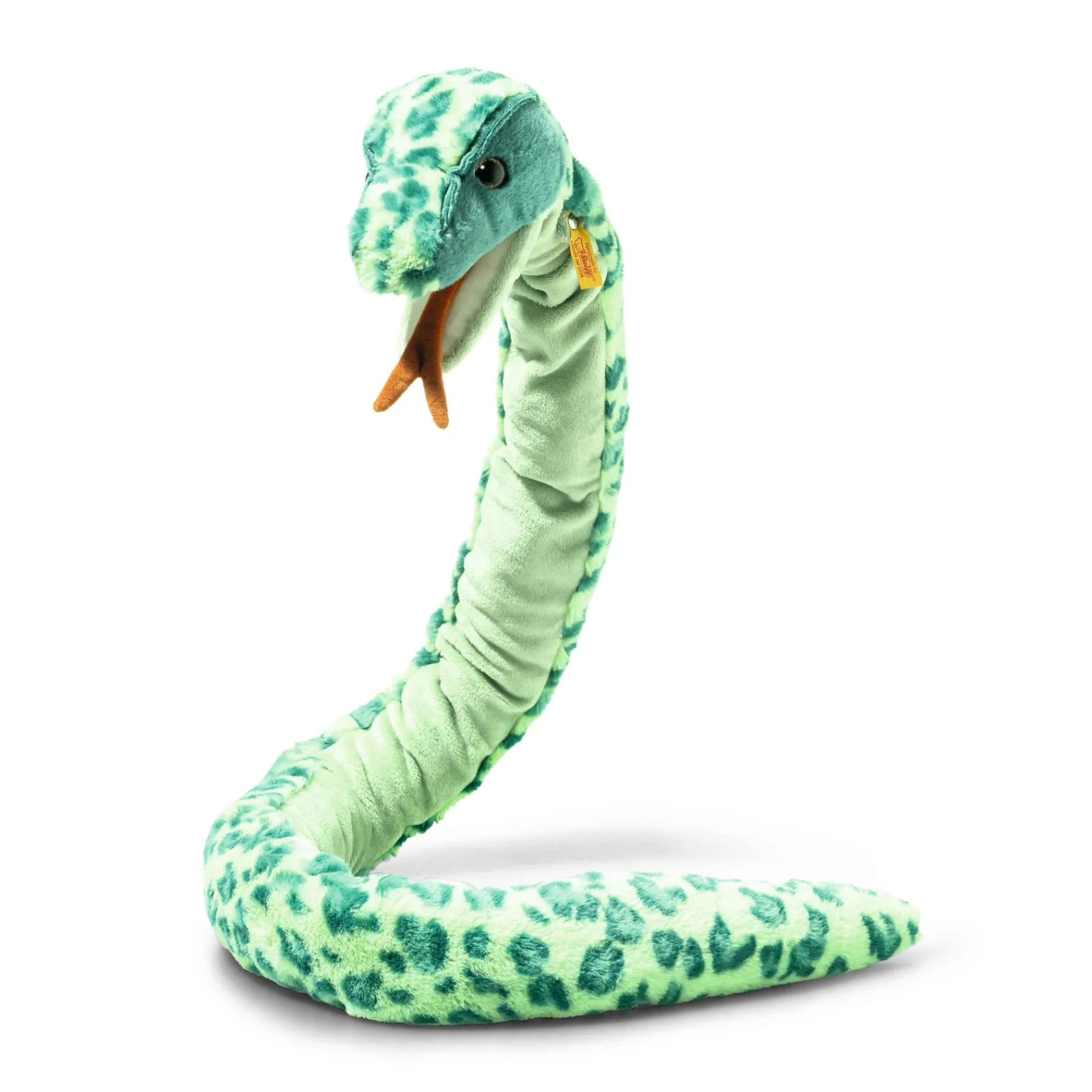 Enfant Steiff Les Porte-bonheur|Anniversaire*Serpent Gin, 130 cm, vert clair