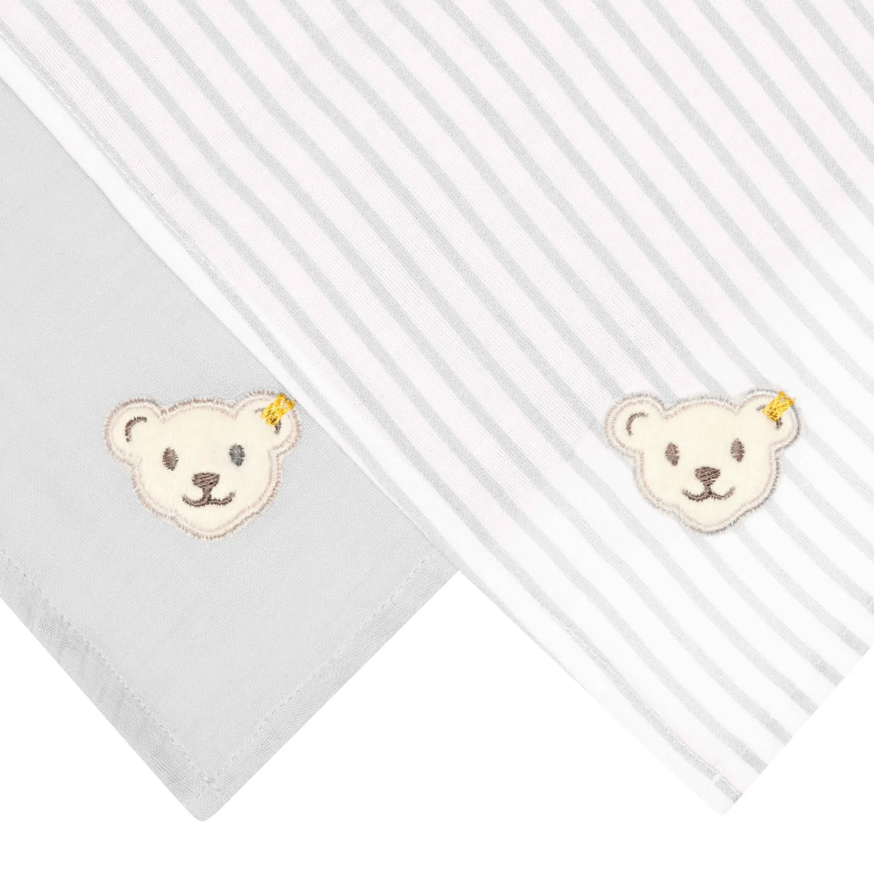 Steiff Vêtements De Bébé Certifiés Gots|Couches À Bavette Et À Gaze*Set de Lange GOTS,