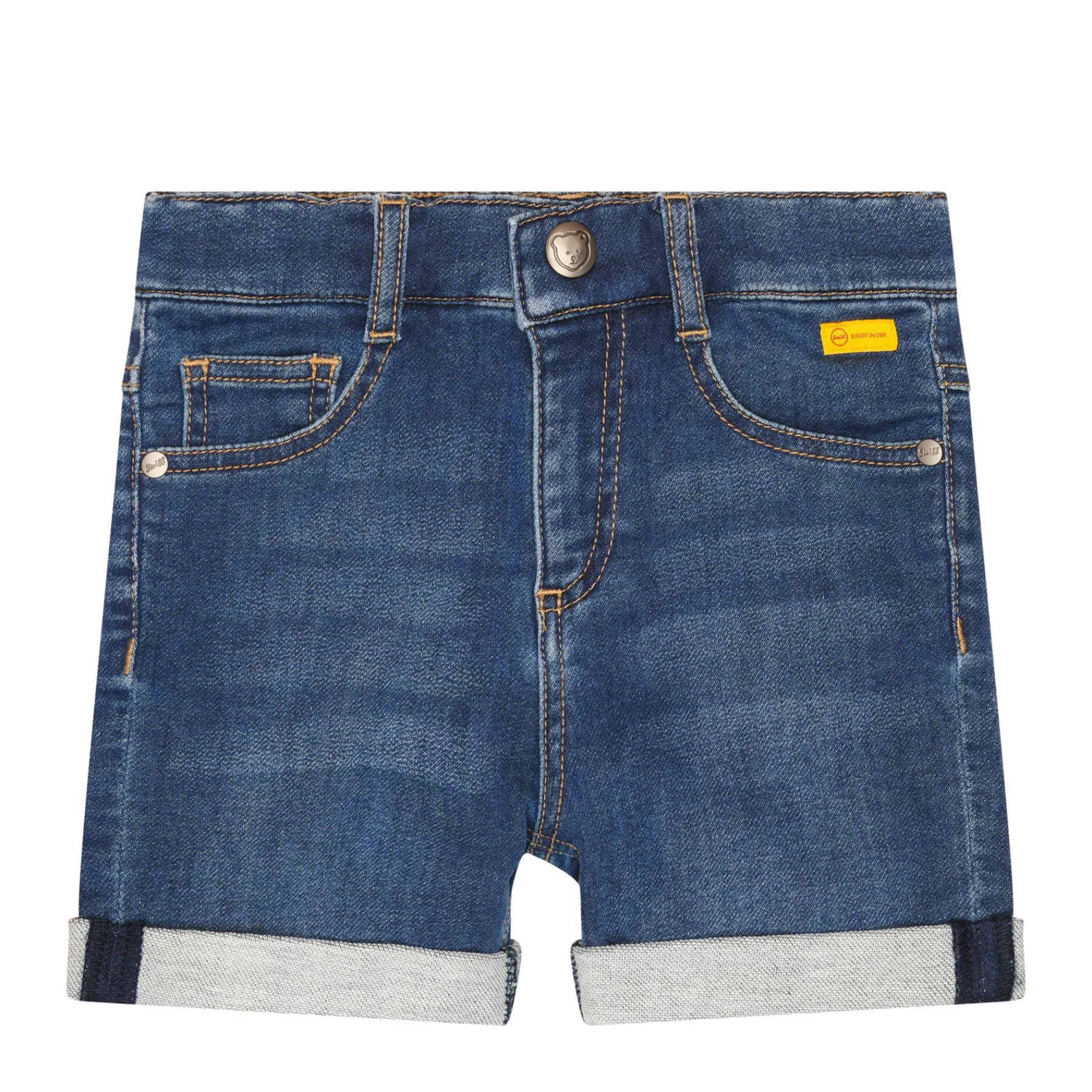 Enfant Steiff Pantalons Et Jeans*Short en jean, bleu foncé pour Garçons