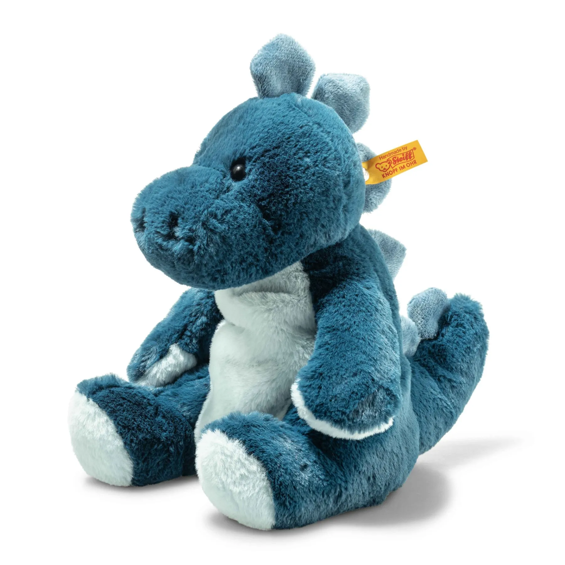 Enfant Steiff Anniversaire|Friends*Stegosaurus Spott, 28 cm, bleu clair