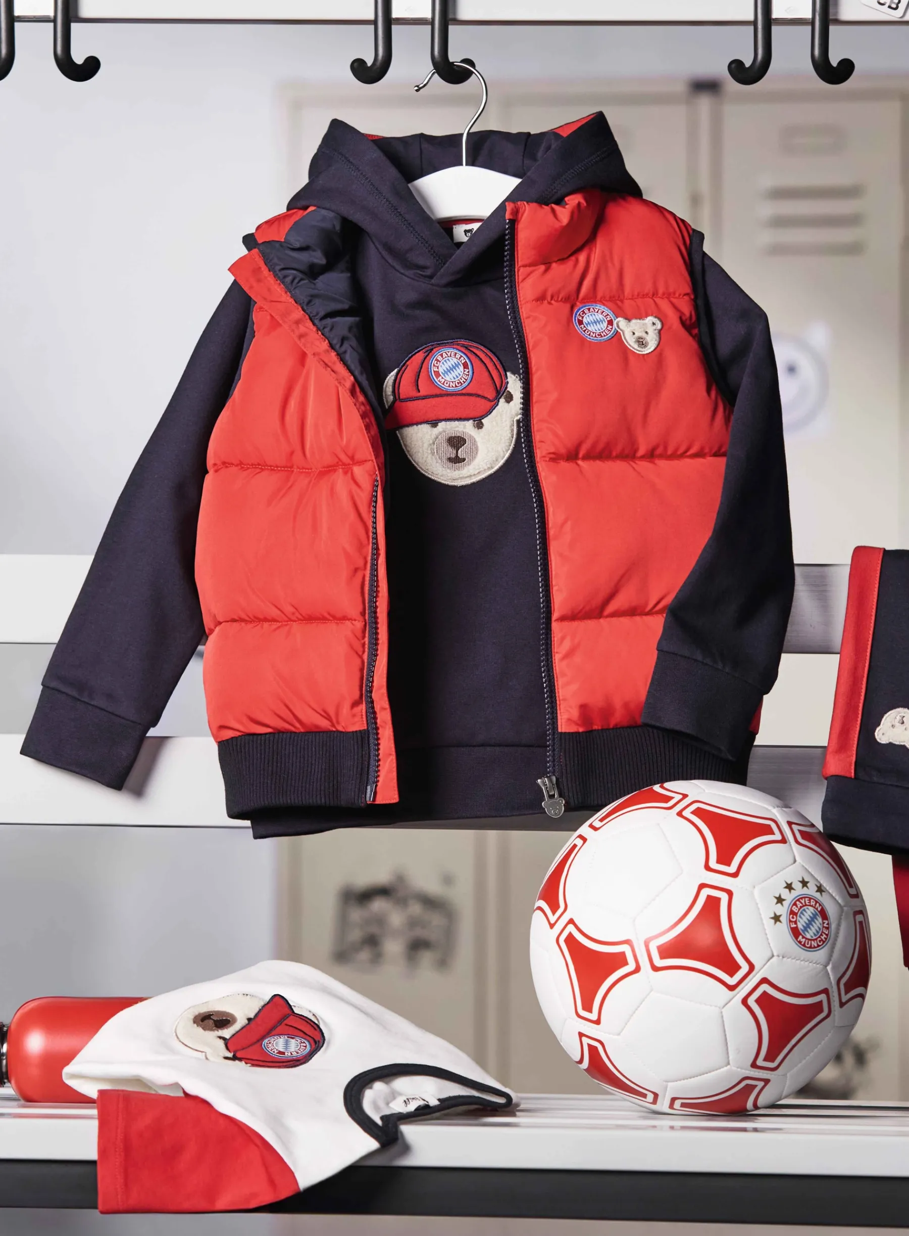 Enfant Steiff Vestes Et Sweatshirts|Vestes Et Sweatshirts*Sweatshirt FC Bayern, bleu foncé