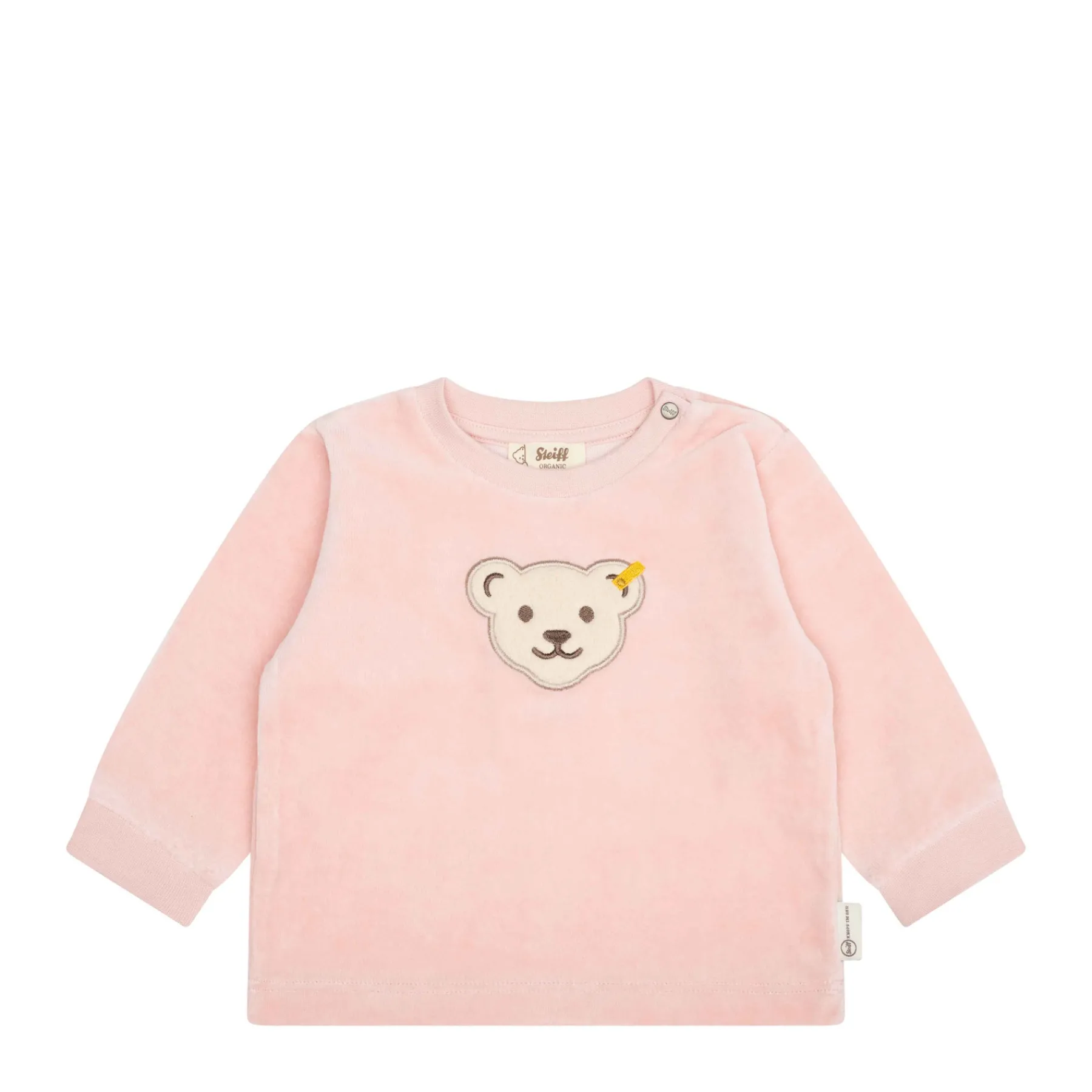 Steiff Naissance|Vêtements De Bébé Certifiés Gots*Sweatshirt GOTS, pâle