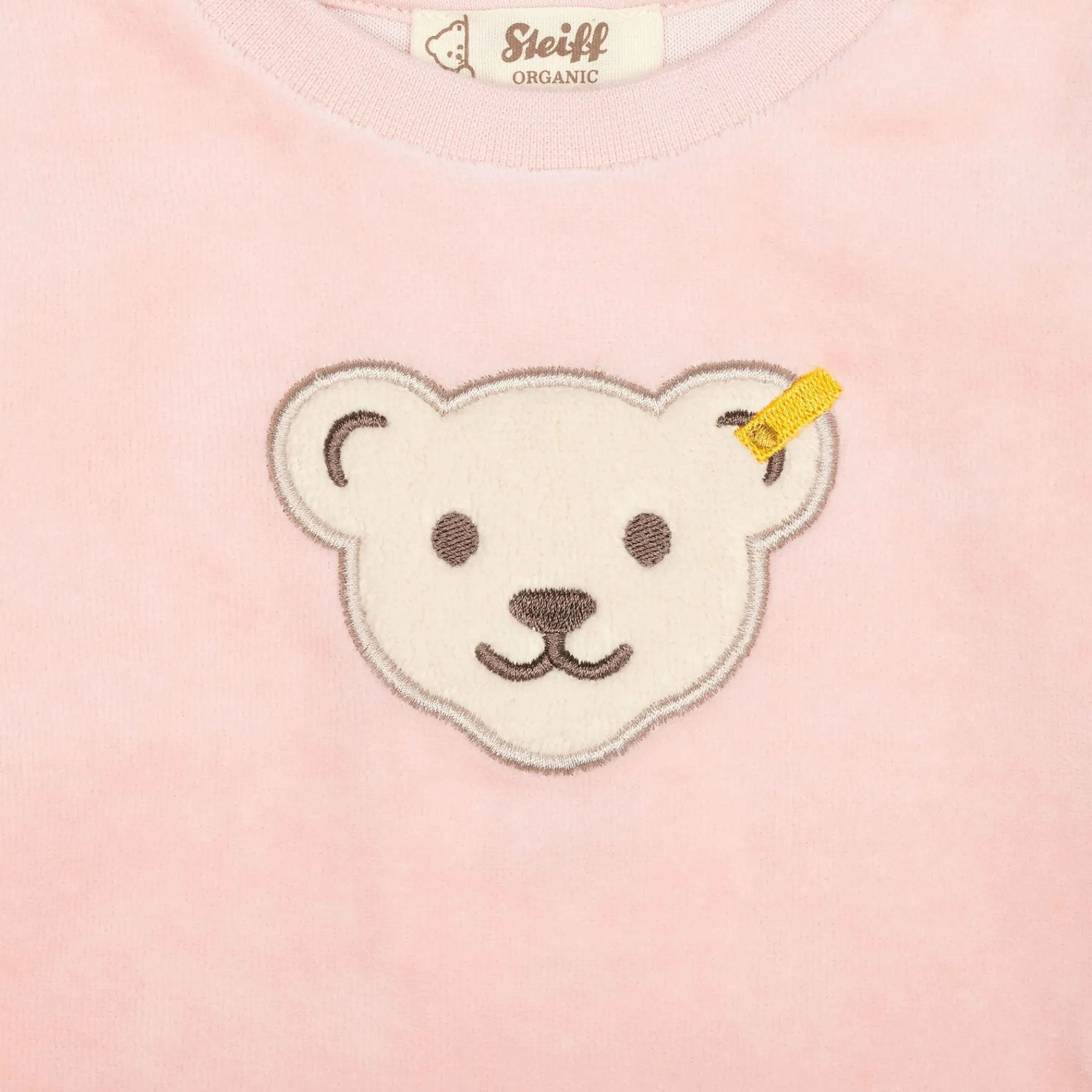 Steiff Naissance|Vêtements De Bébé Certifiés Gots*Sweatshirt GOTS, pâle