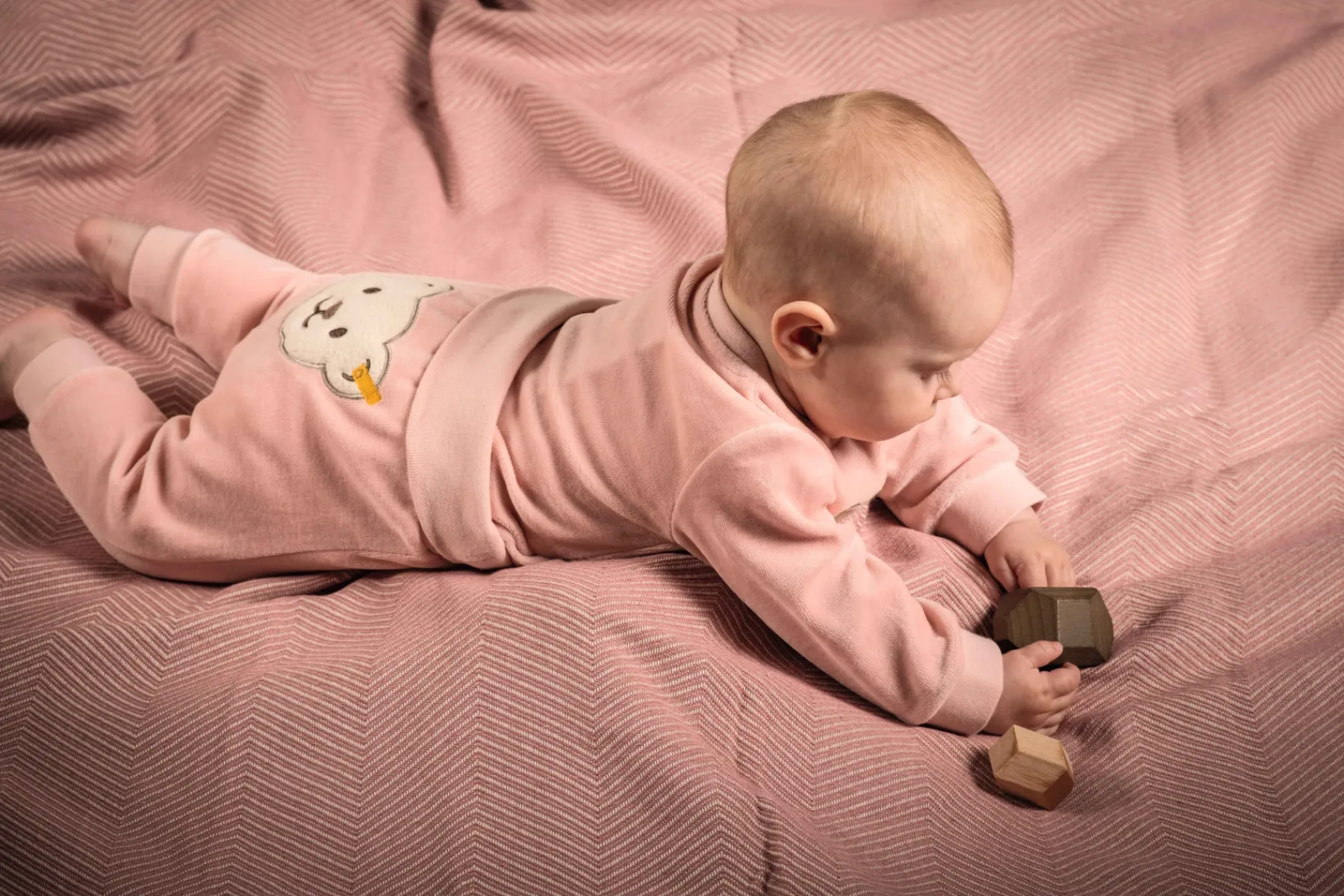 Steiff Naissance|Vêtements De Bébé Certifiés Gots*Sweatshirt GOTS, pâle