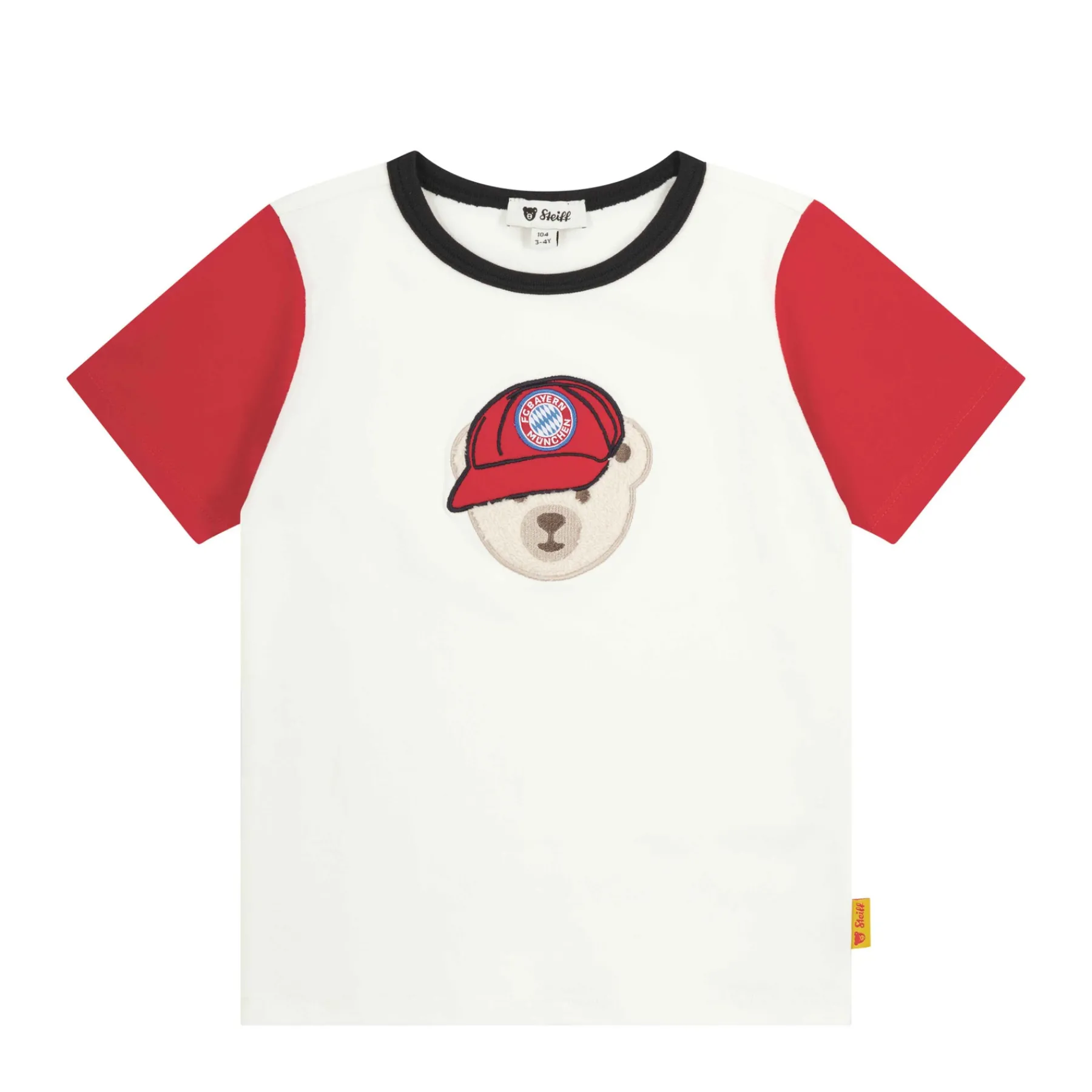 Enfant Steiff T-shirts À Manches Longues Et Courtes|T-shirts À Manches Longues Et Courtes*T-shirt manches courtes FC Bayern,