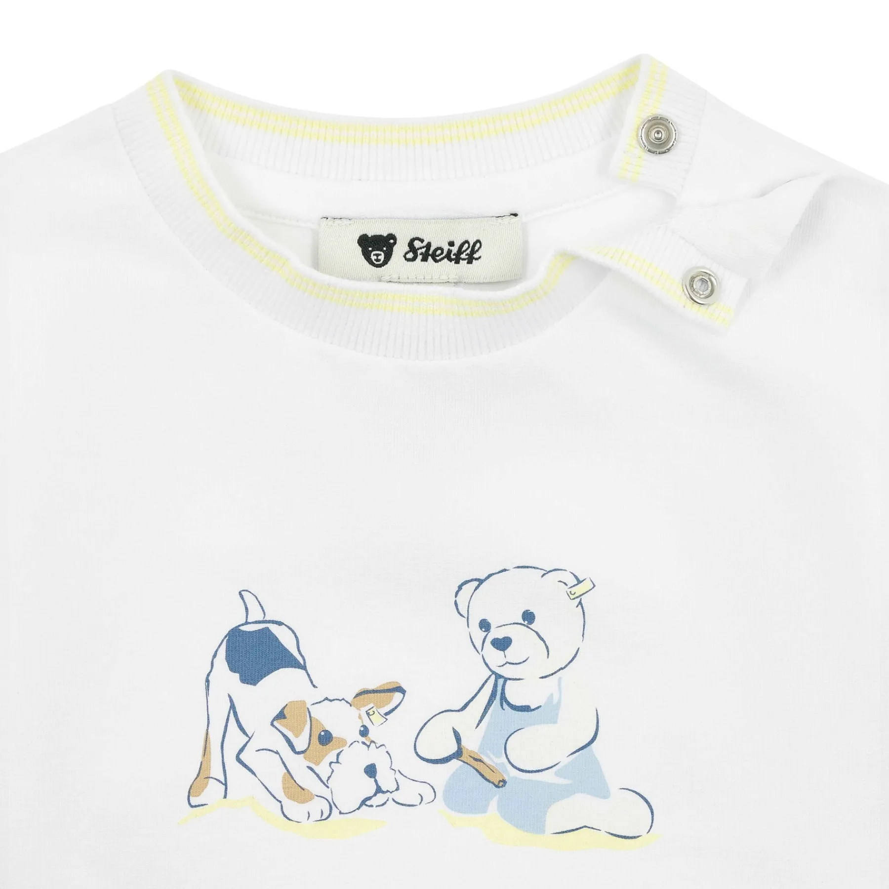 Steiff T-shirts À Manches Longues Et Courtes*T-shirt manches longues, pour Filles