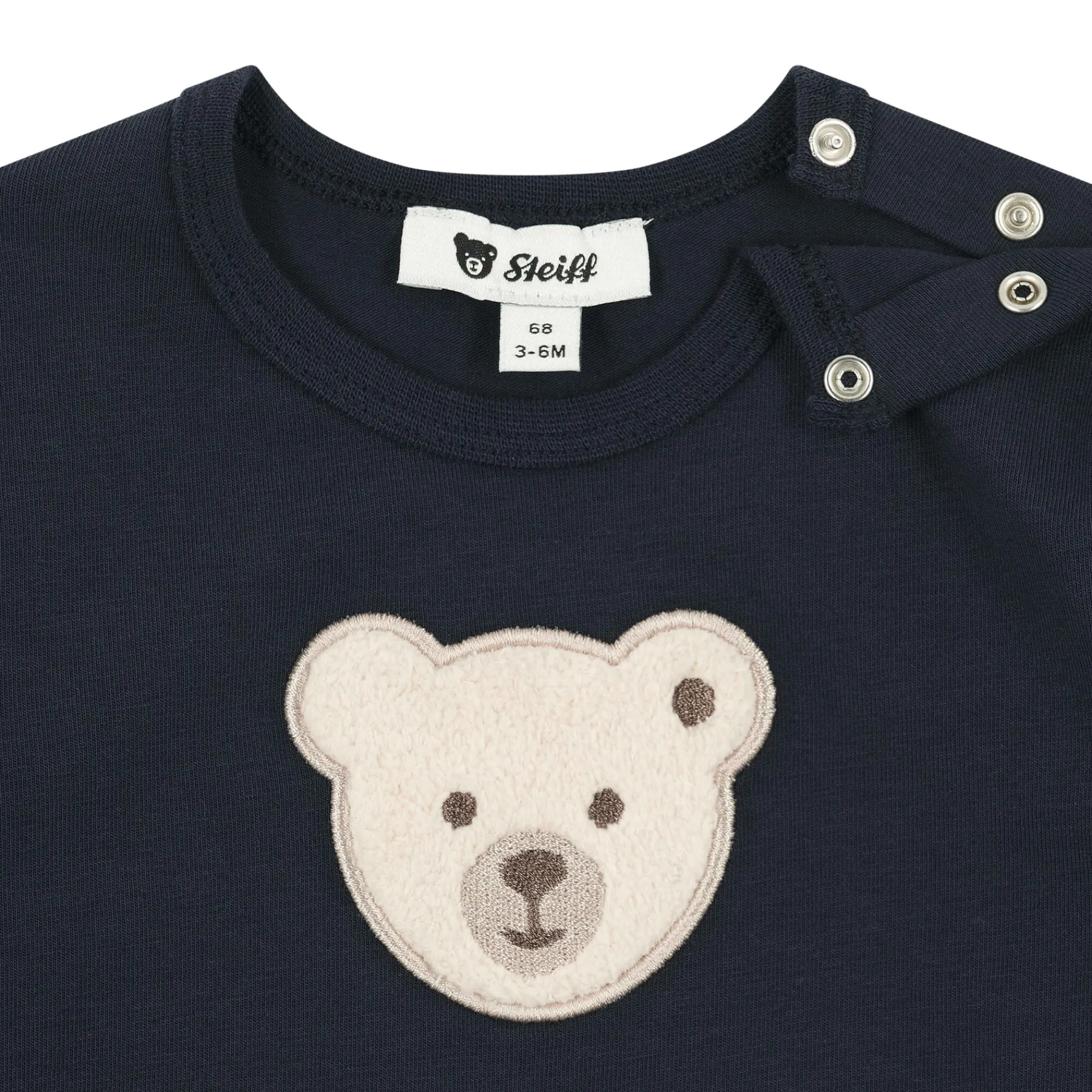 Steiff T-shirts À Manches Longues Et Courtes|T-shirts À Manches Longues Et Courtes*T-shirt manches longues, bleu foncé