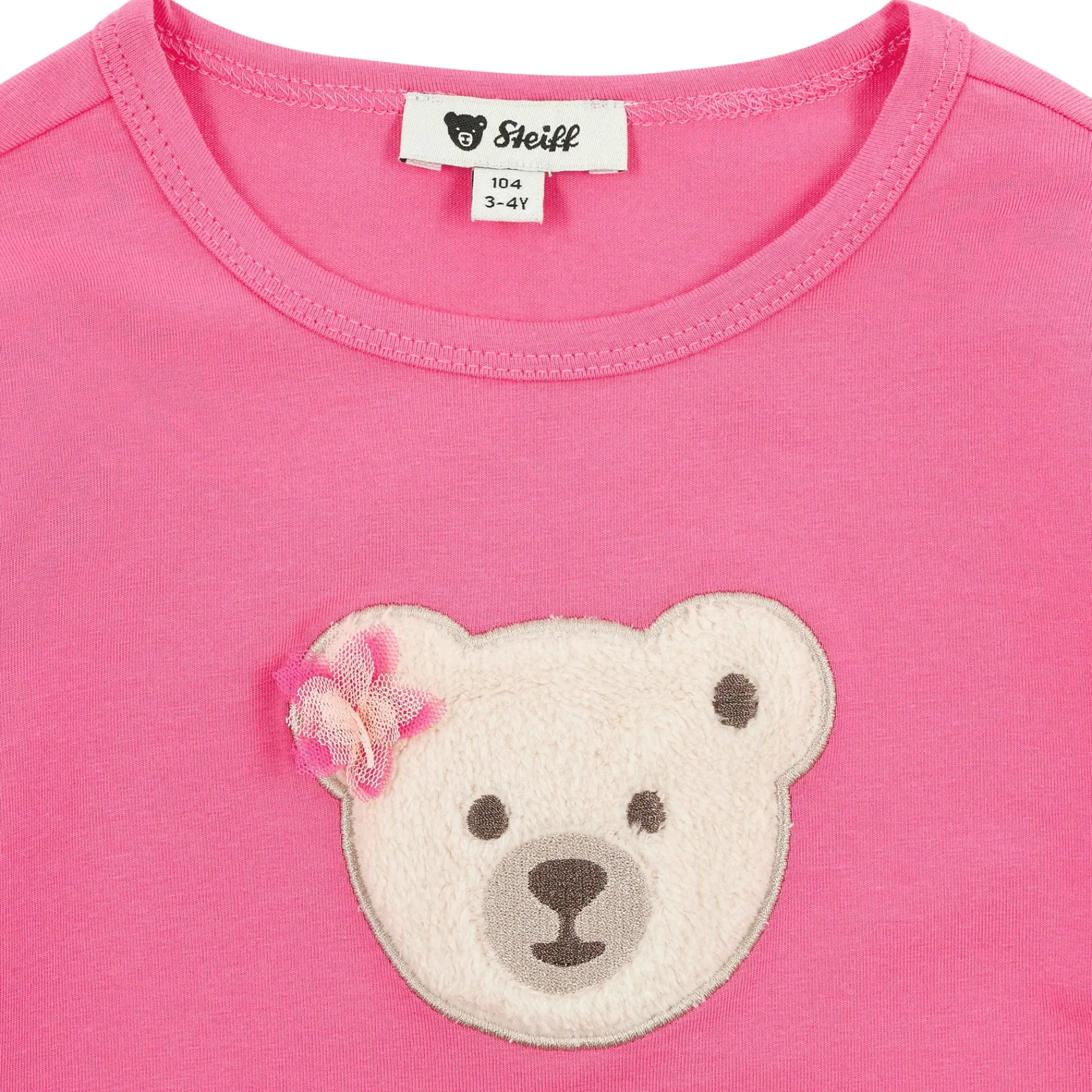 Enfant Steiff T-shirts À Manches Longues Et Courtes*T-shirt manches longues, rose pour Filles