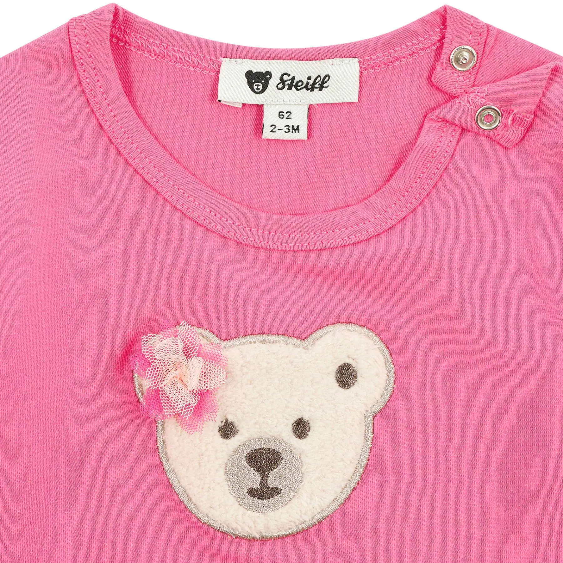 Steiff Bébé Filles (taille 56-80)|T-shirts À Manches Longues Et Courtes*T-shirt manches longues, rose pour Filles