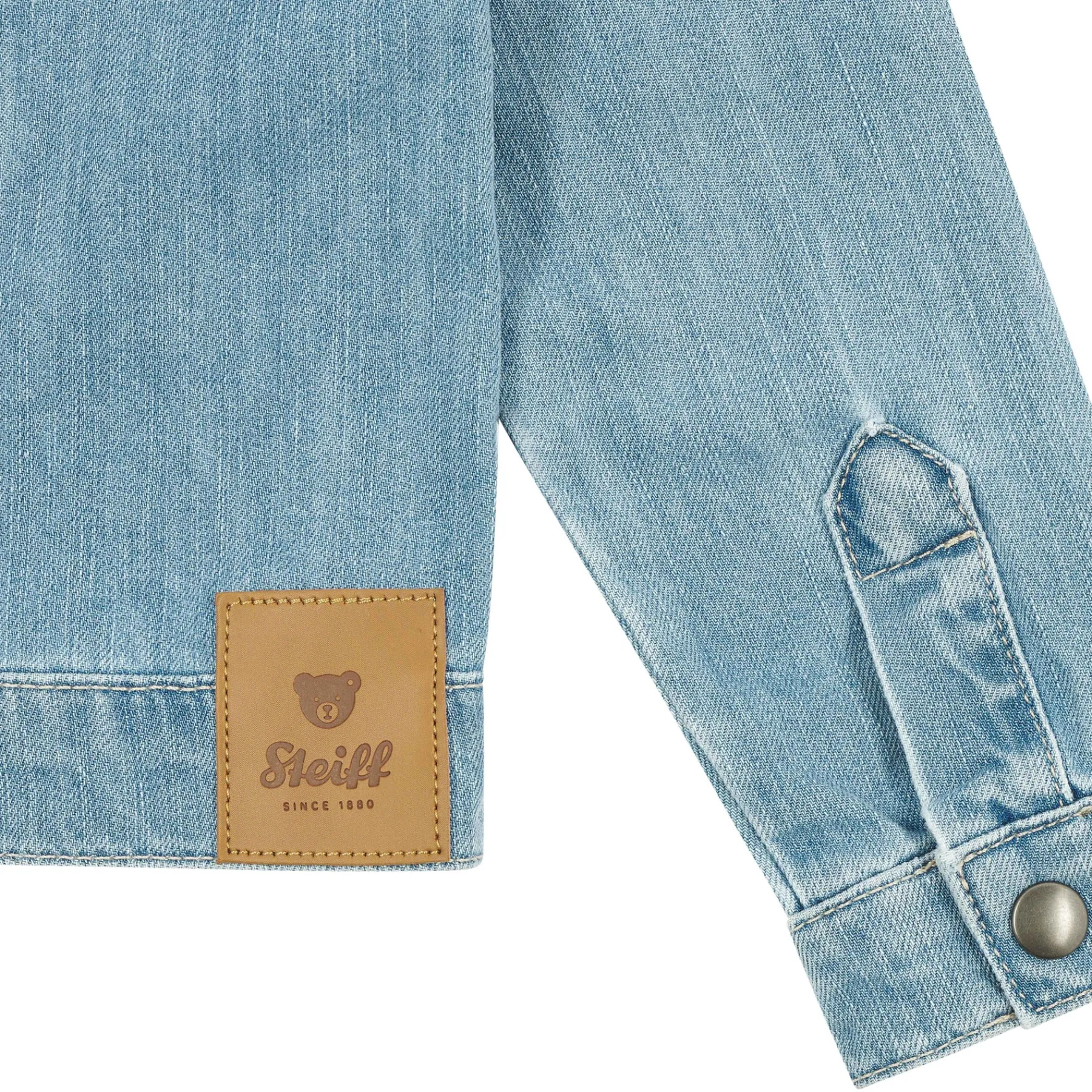 Enfant Steiff Anniversaire|Vestes Et Manteaux*Veste en jean, bleu moyenne