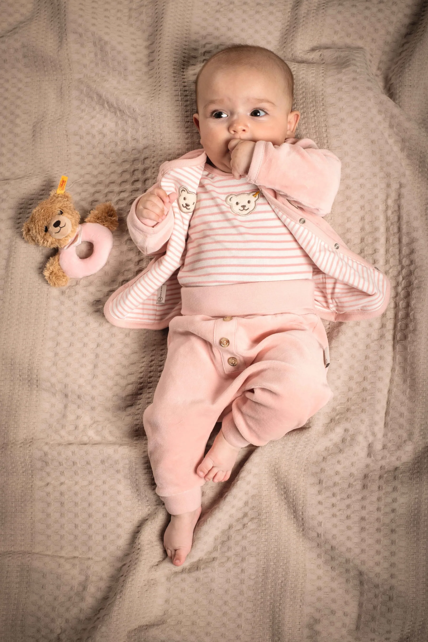 Steiff Vêtements De Bébé Certifiés Gots|Vestes Et Sweatshirts*Veste réversible GOTS, pâle