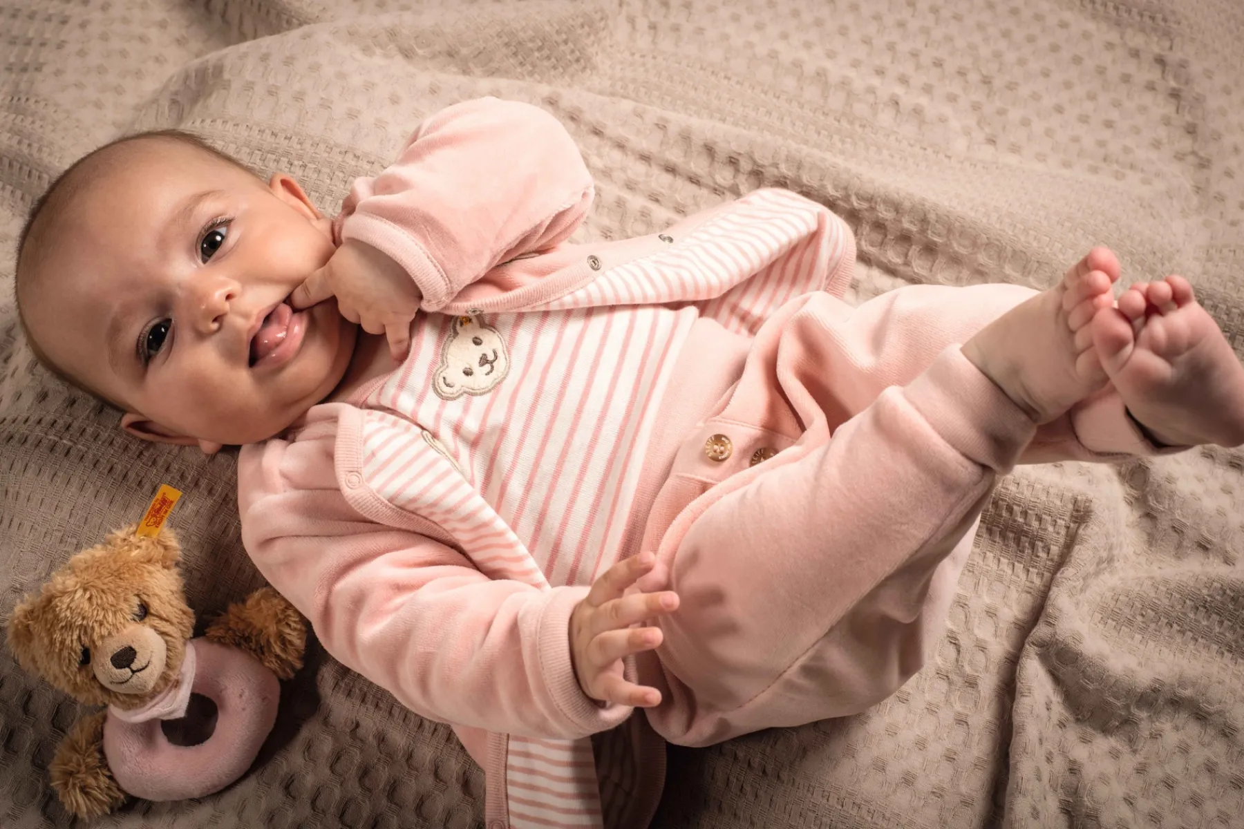 Steiff Vêtements De Bébé Certifiés Gots|Vestes Et Sweatshirts*Veste réversible GOTS, pâle