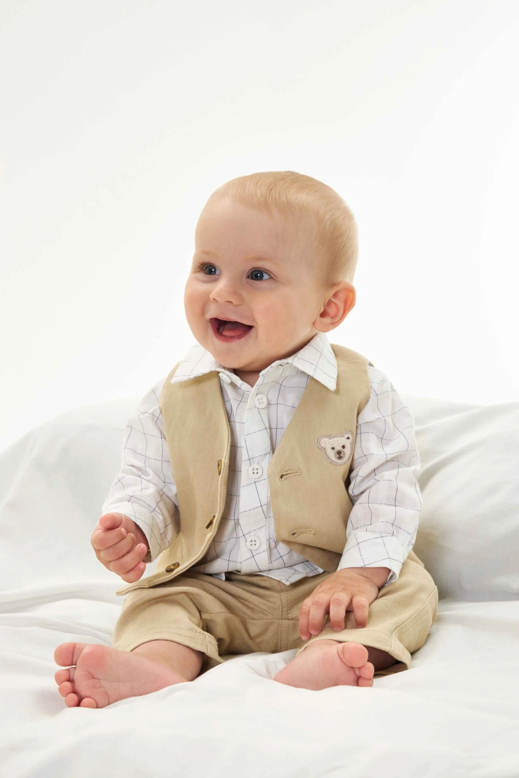 Steiff Bébé Garçon (taille 56-80)|Vestes Et Manteaux*Veste sans manches, pour Garçons